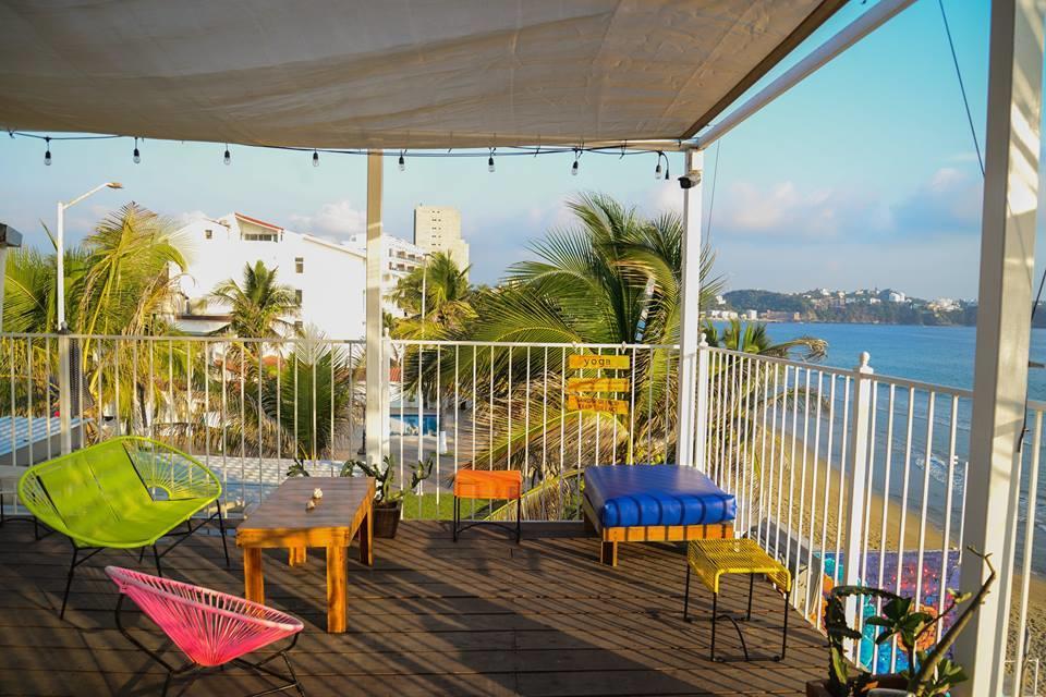 Hostal Olas Altas Manzanillo Exterior foto